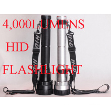 4, 000 Lumens HID Flashlight